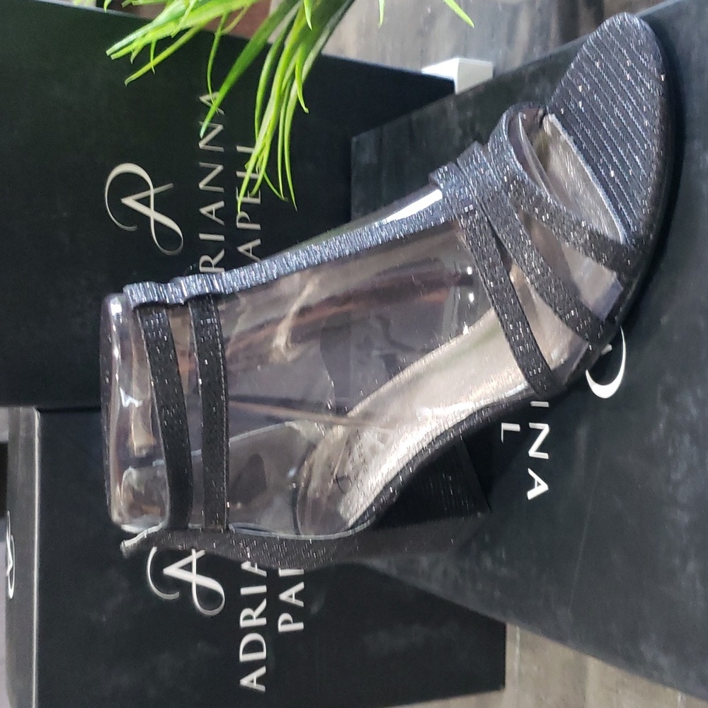 FLASH SALE⚡️Adrianna Papell Anella Black Glitter